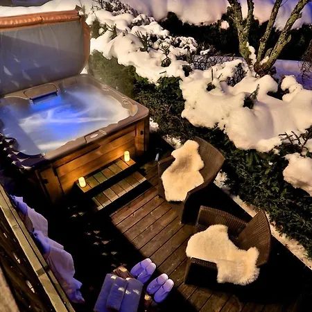 Cristalliers - 5 Bedroom Luxury In With Log Fire And Hot Tub 霞慕尼